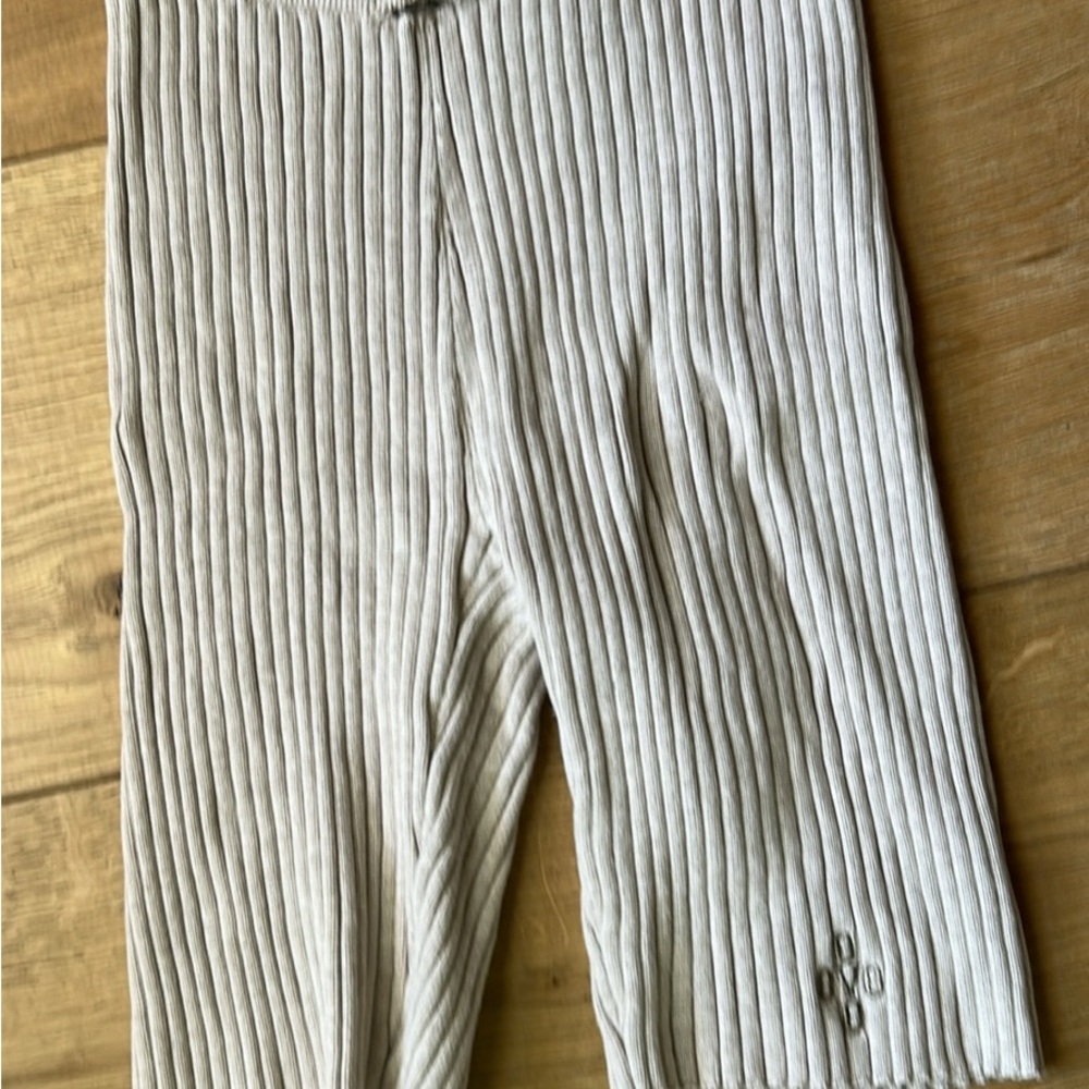 OVO Gray Ribbed Bike Shorts